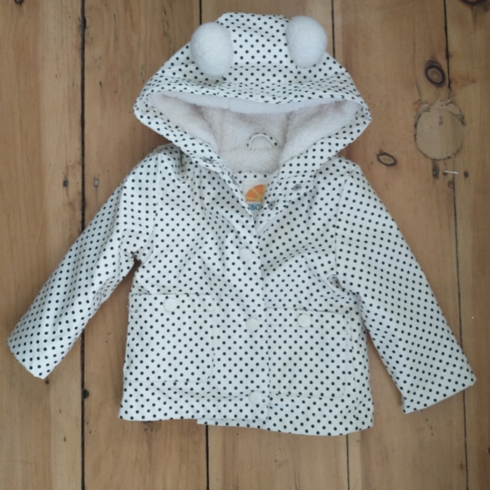 C&C Fleece lined Raincoat 12m